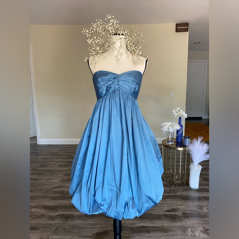 Strapless bubble dress